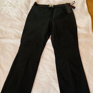 Ralph Lauren Black Stretch Vintage Ski Pants. NWT. 6